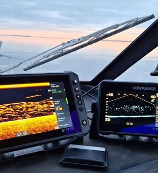 GPS And FishFinder Aboard !